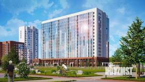 1-к квартира, строящийся дом, 38м2, 3/16 этаж