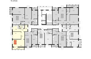 2-к квартира, вторичка, 58м2, 14/15 этаж