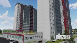 1-к квартира, строящийся дом, 36м2, 8/18 этаж