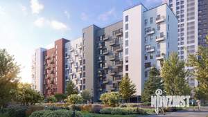 3-к квартира, строящийся дом, 62м2, 10/10 этаж