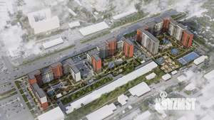 3-к квартира, строящийся дом, 79м2, 10/16 этаж