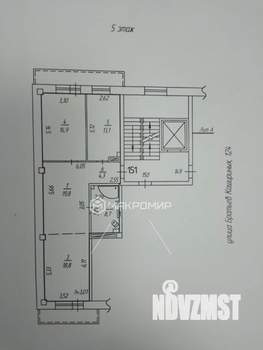3-к квартира, вторичка, 82м2, 5/16 этаж