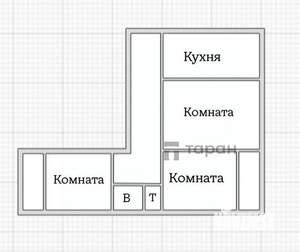 3-к квартира, вторичка, 67м2, 2/9 этаж