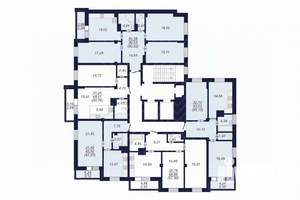 2-к квартира, вторичка, 51м2, 2/14 этаж