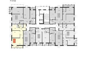 2-к квартира, вторичка, 58м2, 11/15 этаж