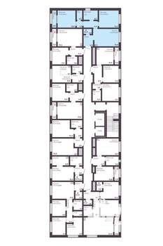 2-к квартира, вторичка, 65м2, 10/17 этаж