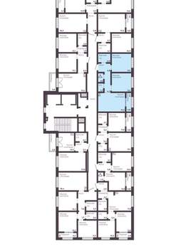 2-к квартира, вторичка, 59м2, 16/17 этаж