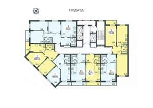 2-к квартира, вторичка, 76м2, 20/25 этаж