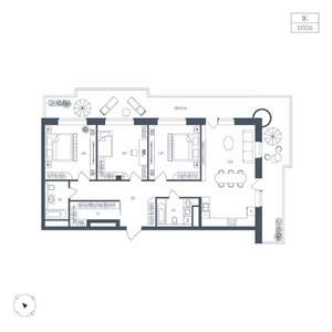 1-к квартира, вторичка, 119м2, 4/10 этаж