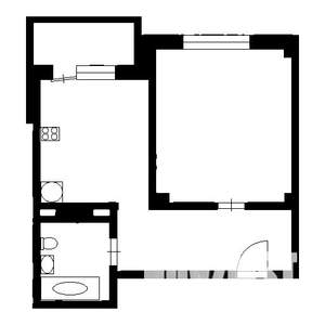 1-к квартира, вторичка, 49м2, 3/19 этаж
