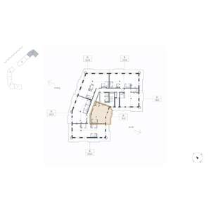 1-к квартира, вторичка, 76м2, 4/10 этаж