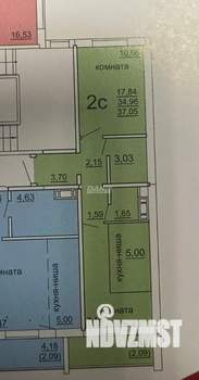 1-к квартира, вторичка, 35м2, 4/10 этаж