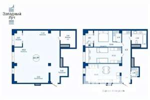 1-к квартира, вторичка, 82м2, 3/23 этаж