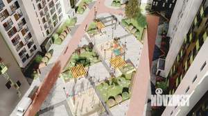 3-к квартира, строящийся дом, 52м2, 1/10 этаж