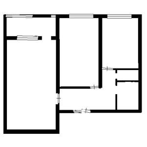 2-к квартира, вторичка, 48м2, 9/10 этаж