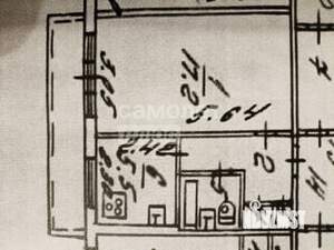 1-к квартира, вторичка, 30м2, 5/5 этаж