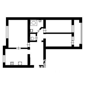 3-к квартира, вторичка, 90м2, 10/12 этаж