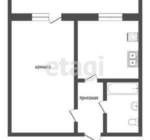 1-к квартира, вторичка, 35м2, 4/9 этаж