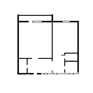 1-к квартира, вторичка, 41м2, 3/10 этаж