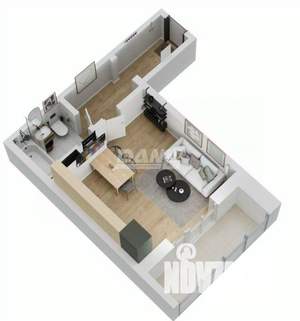 Студия квартира, вторичка, 27м2, 7/10 этаж