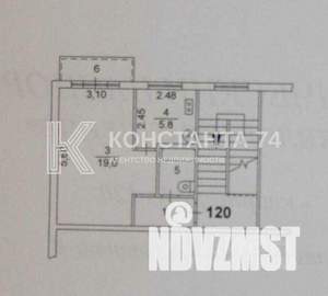 1-к квартира, вторичка, 31м2, 5/5 этаж